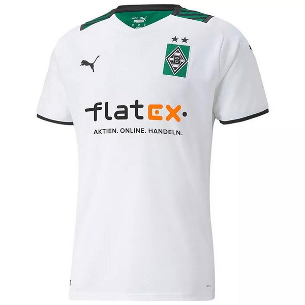 Tailandia Camiseta Borussia Mönchengladbach Replica Primera Ropa 2021/22 Blanco